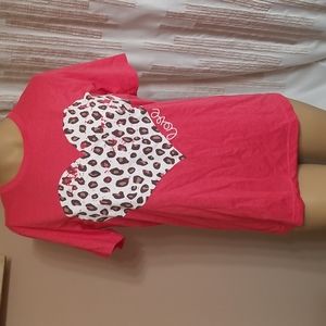 Leopard Heart Tee! NWT